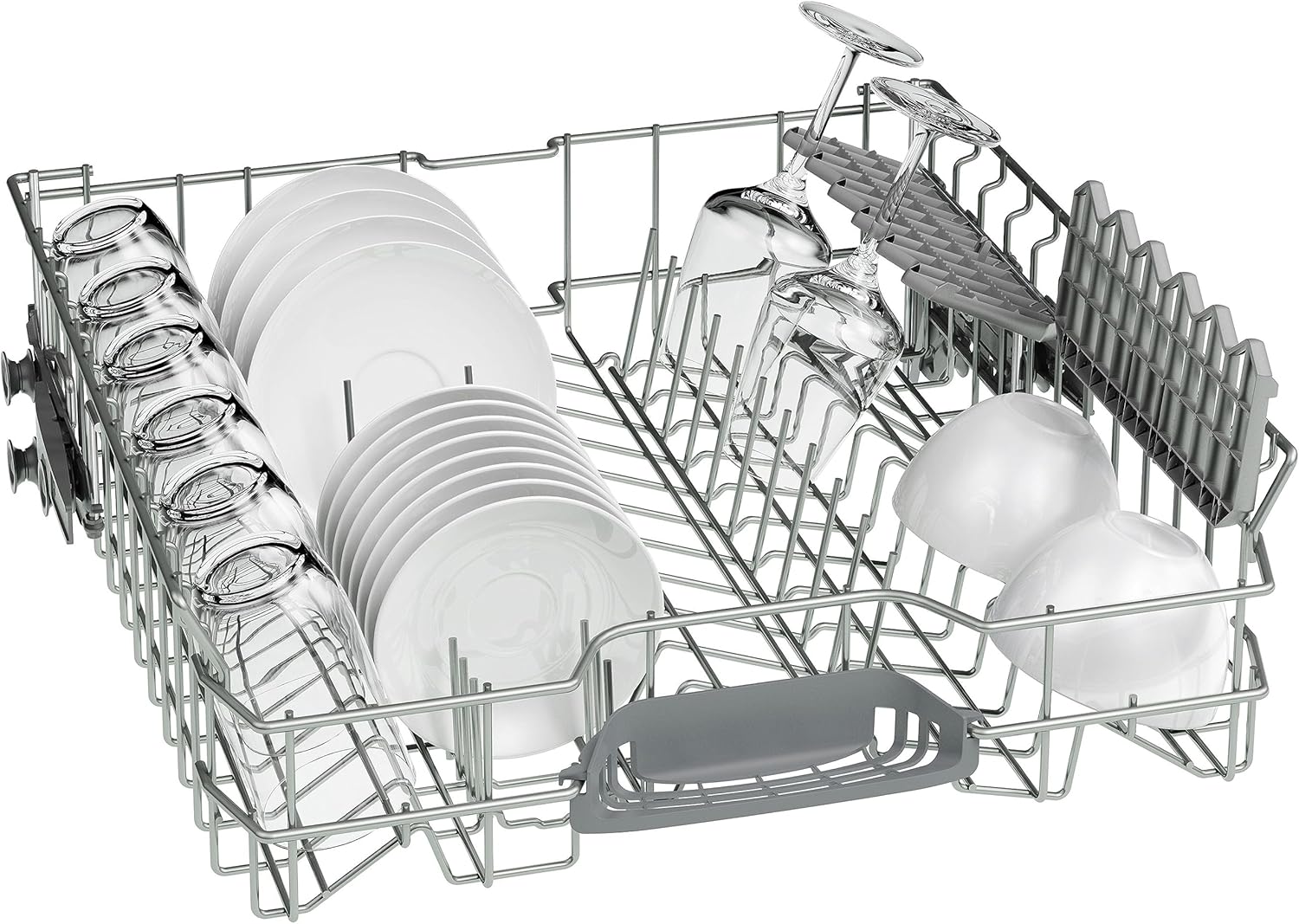 Bosch - lave-vaisselle Série 2 60 cm, acier brossé, SMS2HVI02E