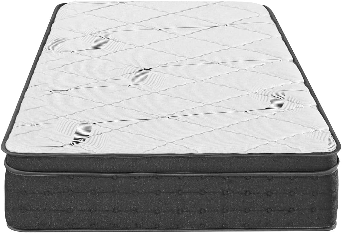 Matelas - mousse moelleux, 90x190x20 cm, confortable et respirant