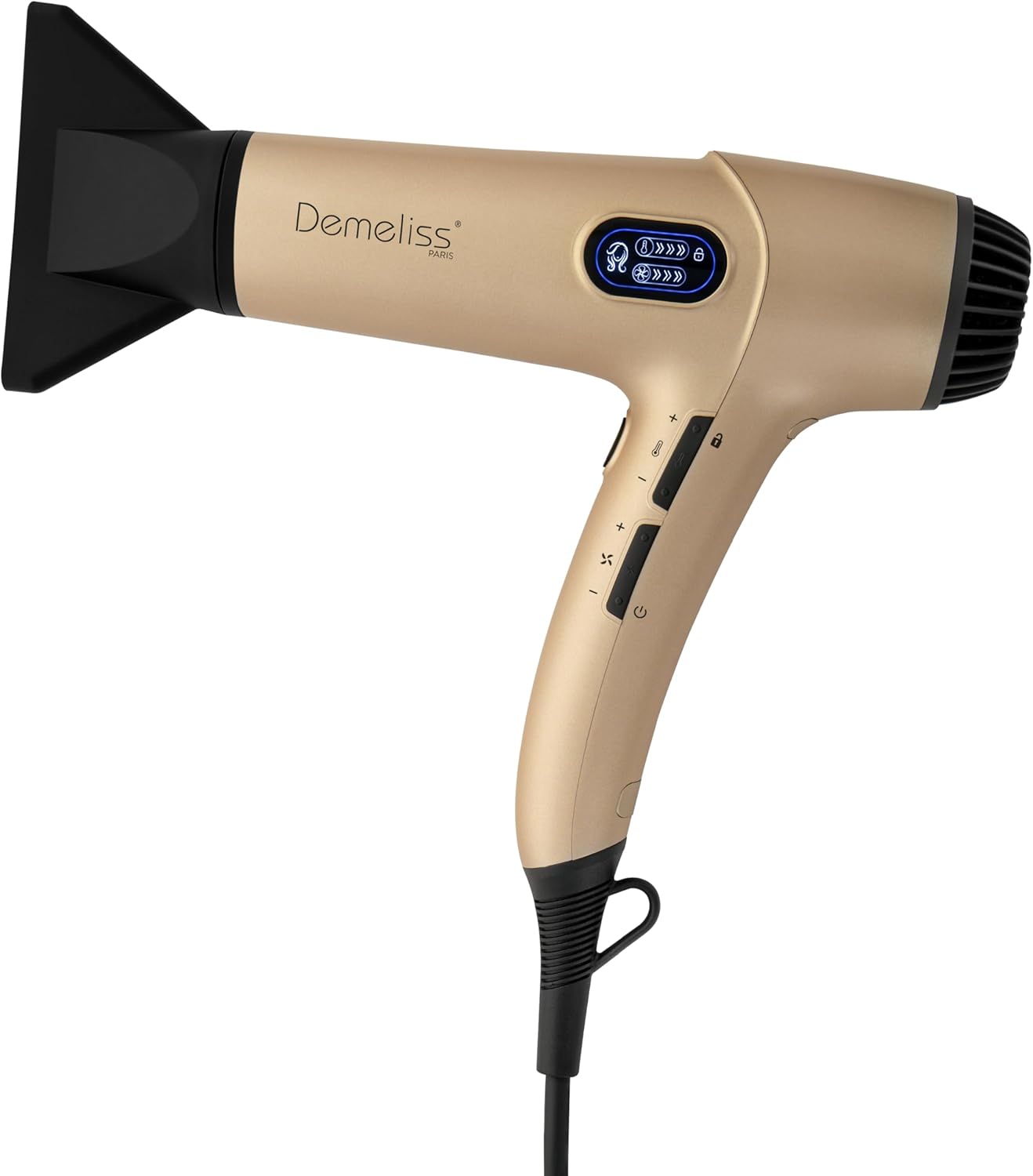 Demeliss Saint Algue - Pro Series - compact léger puissant - sèche-cheveux ionique 3 accessoires