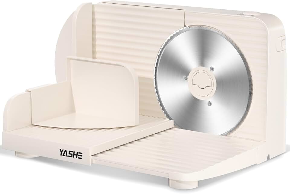YASHE - trancheuse électrique pliable, 17cm, 180W, épaisseur réglable