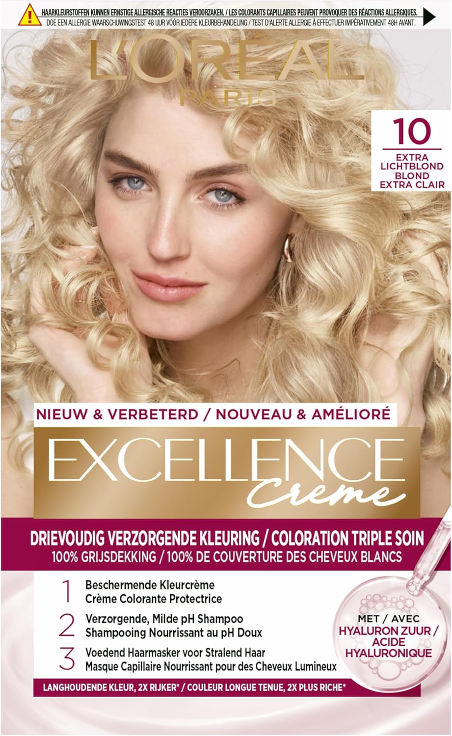 L'Oréal Paris - Excellence Crème - blond très clair, coloration permanente