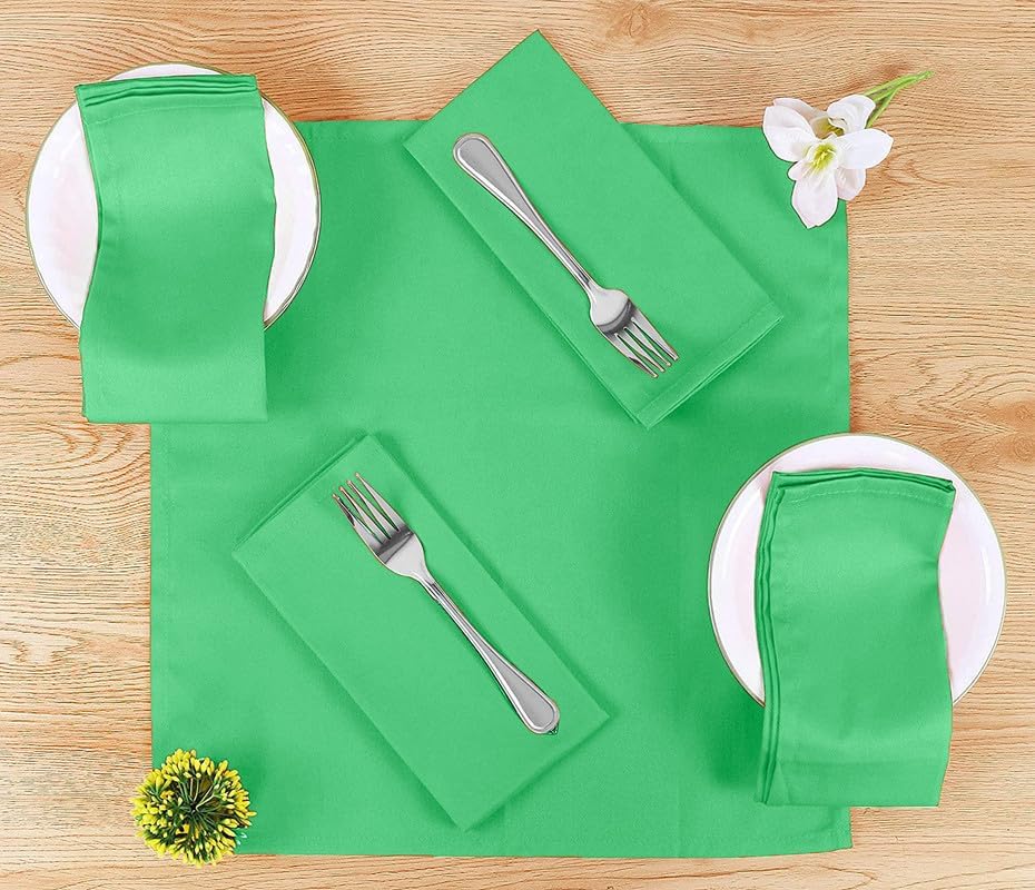 Sweet Needle - Lot de 12 serviettes 45x45 cm 100% coton épaisses