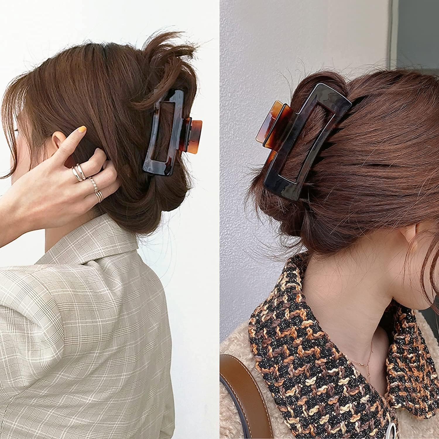 Kavya - 3 pièces pinces cheveux - grande taille - antidérapantes, idéales cheveux épais