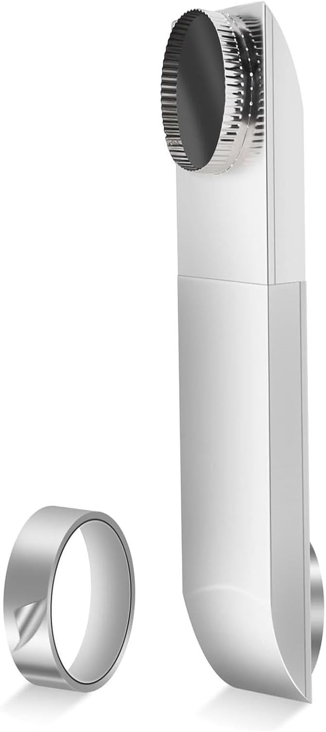 Fafeicy - kit conduit intérieur - 4 pouces - inox flexible, réglable 9,5-14,5