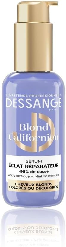 DESSANGE - Sérum Éclat Blond Californien 110ml - nourrit, protège, acide lactique, miel de manuka