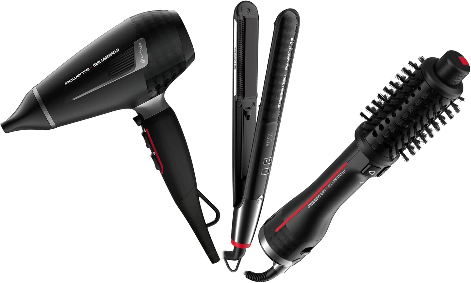 Rowenta - K/Pro Stylist - sèche-cheveux 2200W, moteur Pro AC, ionique, accessoires - CV888LF0