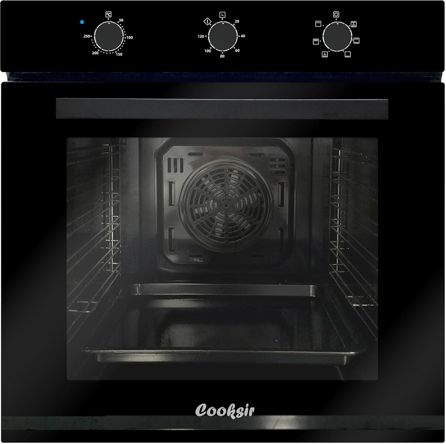 Four encastrable - grande capacité 60L, 2200W, 6 fonctions, minuterie, 60CM-Einbaubackofen