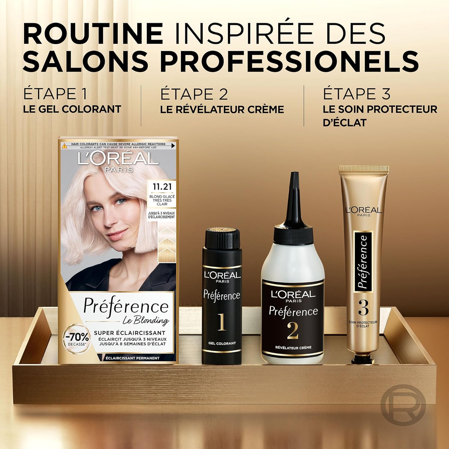 L'Oréal Paris - Préférence Moscou - Blond très clair - Couverture cheveux blancs