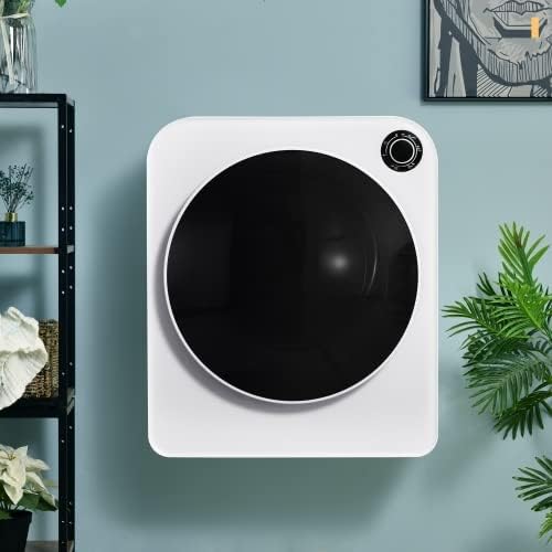 Sèche-linge mural - 3kg, 830W, 62dB - tambour inox, 5 programmes