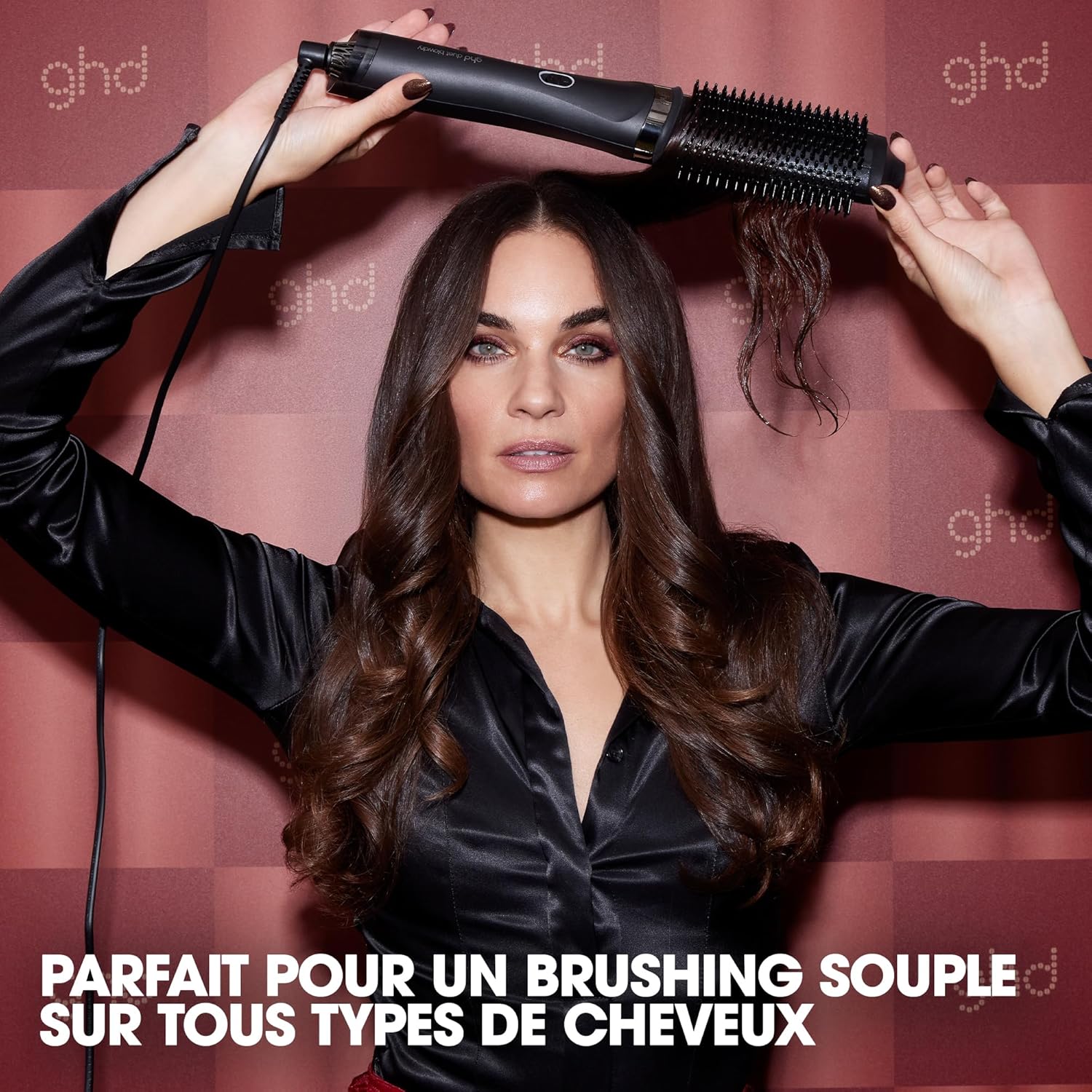 ghd - Duet Blowdry Violette - Brosse 2-en-1, sèche et coiffe, tous cheveux