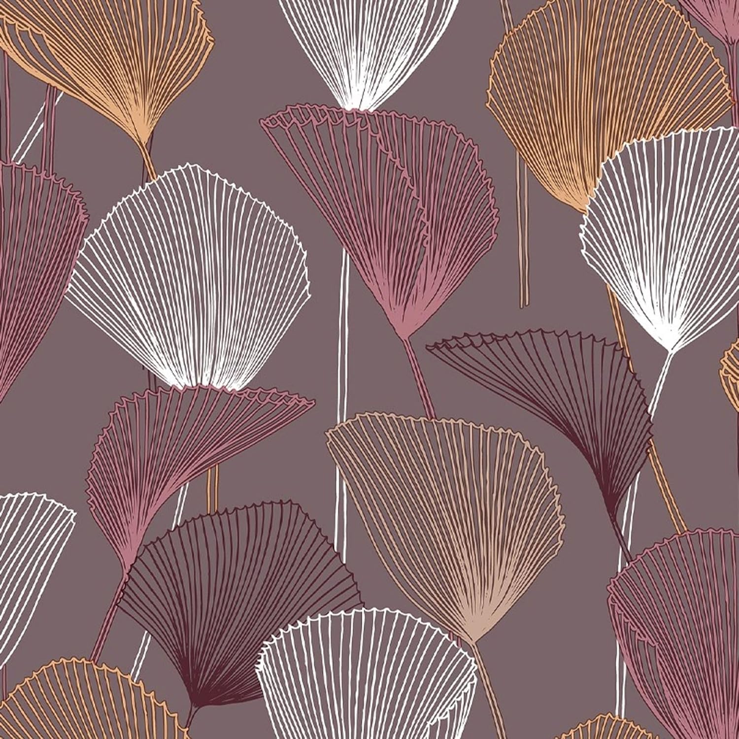 DUERO - nappe toile cirée Lilas - 260x140 cm - anti-taches, imperméable