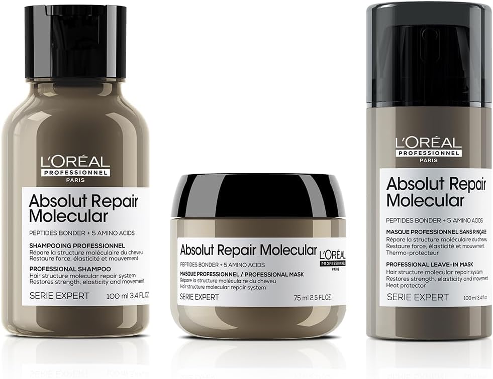 L'Oréal - Absolut Repair Molecular - routine réparatrice - douceur, souplesse, formule brevetée