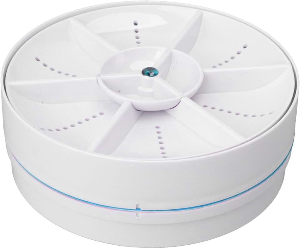 Mini lave-vaisselle portable - compact - USB sans fil, arrêt auto, bleu