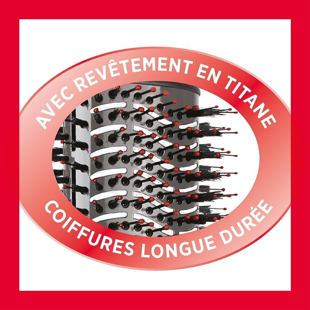 Revlon - Sèche-cheveux Salon One-Step Titane - Volume, adaptateur - RVDR5279UKE