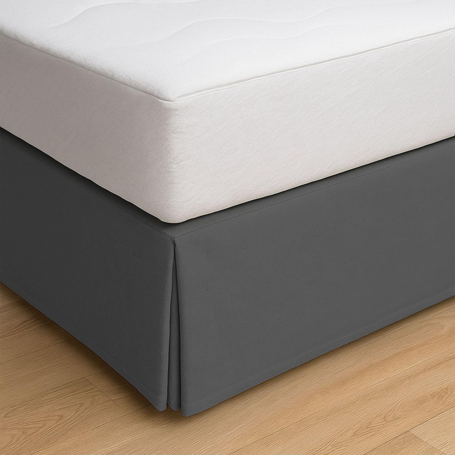 Drap-housse - fabriqué en Espagne - 90x190/200 cm - gris, antidérapant, respirant