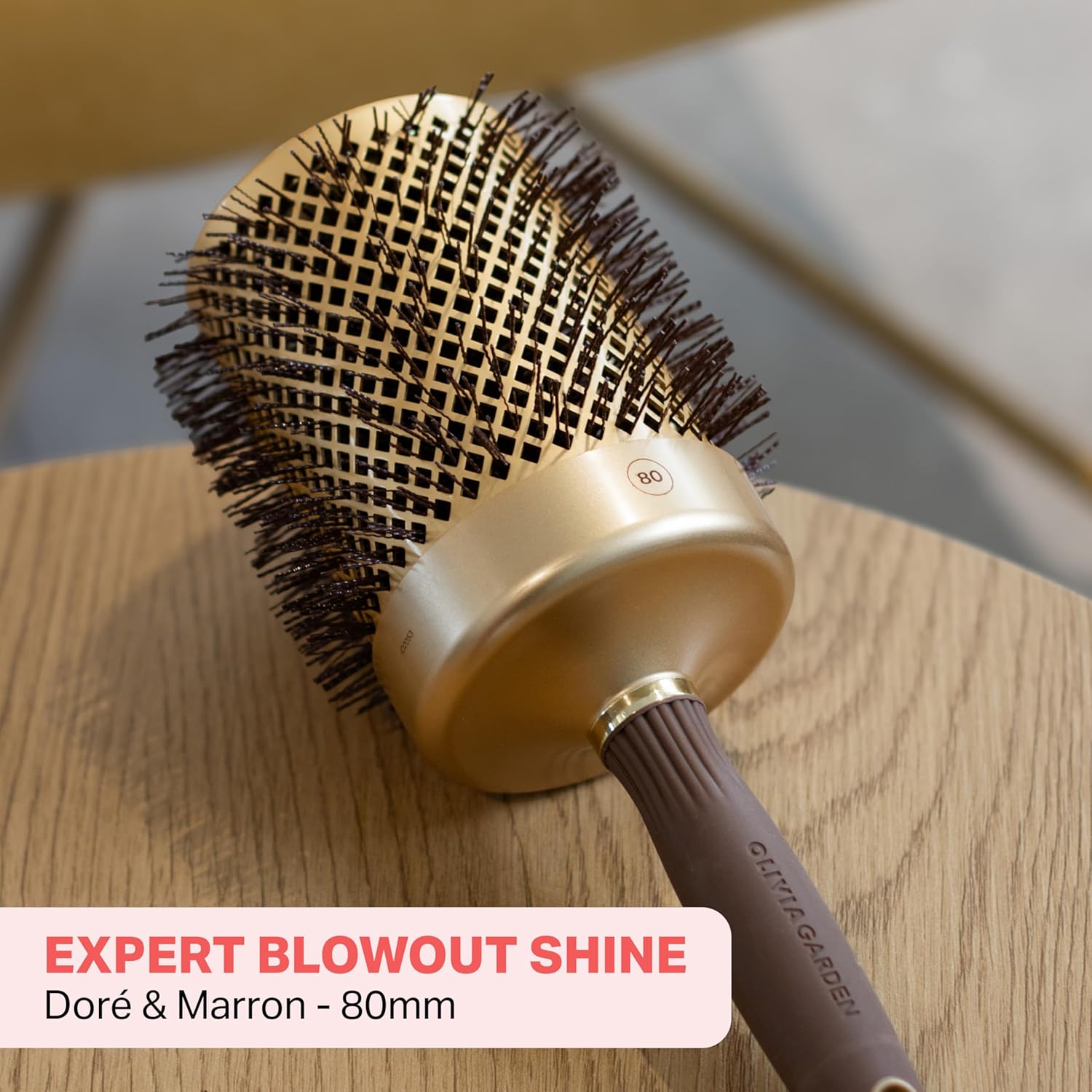 Olivia Garden - Expert Blowout Shine - ronde céramique antistatique - brushing brillant sans frisottis