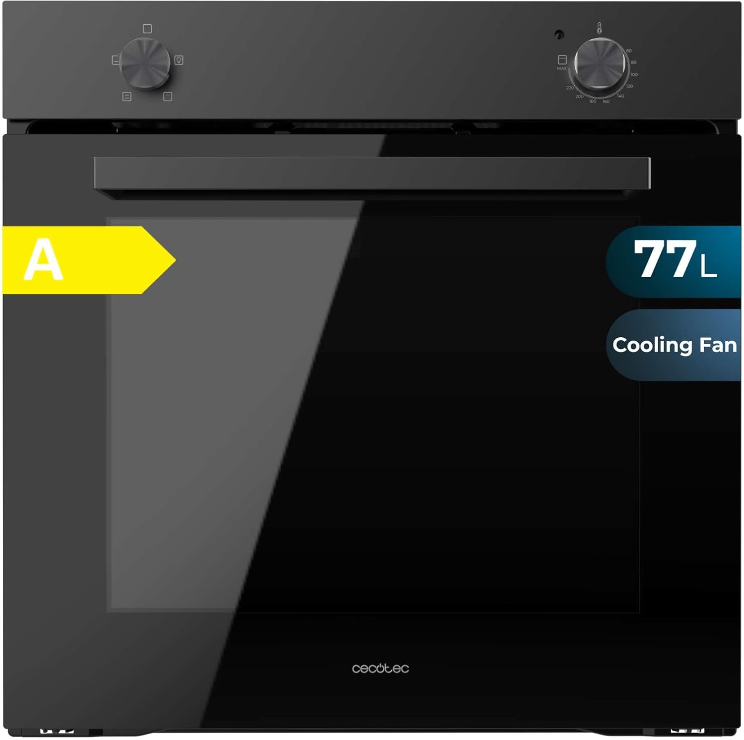 Cecotec - Bolero Hexa (série C) - 77L, 2800W, convection, 5 positions, C126000