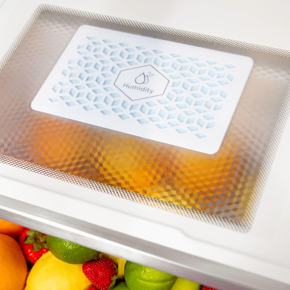 Cecotec - Bolero CoolMarket Combi 250 - 250L - Total No Frost, verre gris, Multi Air Flow, classe E