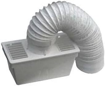 Kit de ventilation sèche-linge universel - tuyau flexible, boîte condenseur, connecteurs