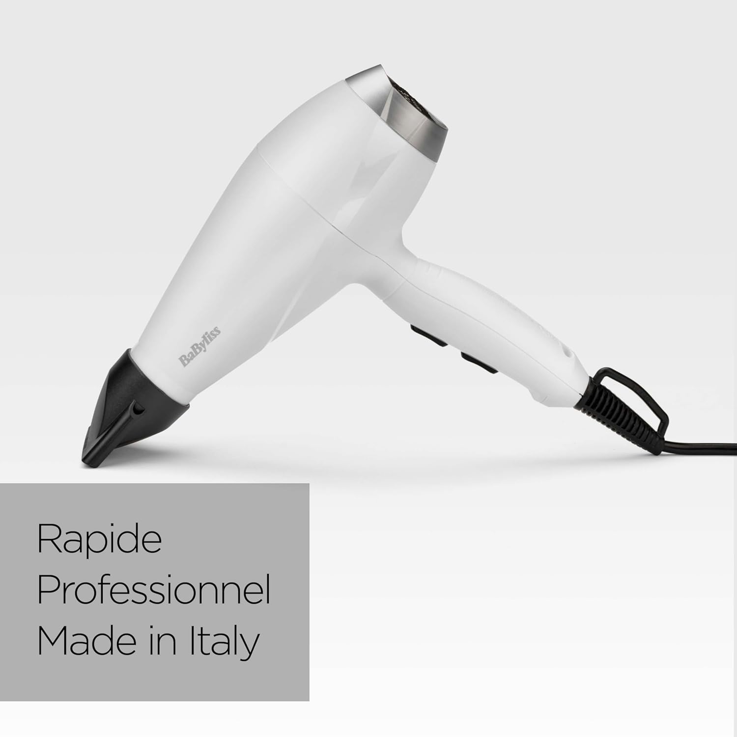 BaByliss - Speed Pro 2000 - léger, 2000W, ionique, moteur AC - 6704WE