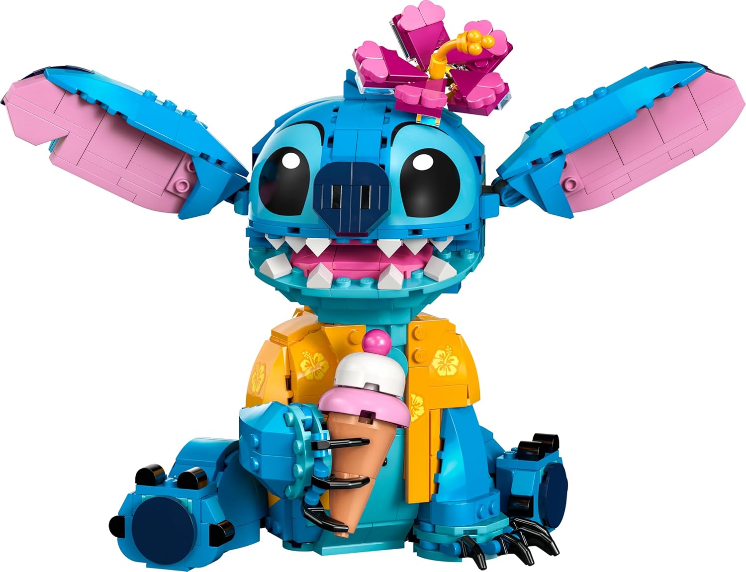 LEGO - Disney Stitch - figurine à exposer, accessoires, 43249