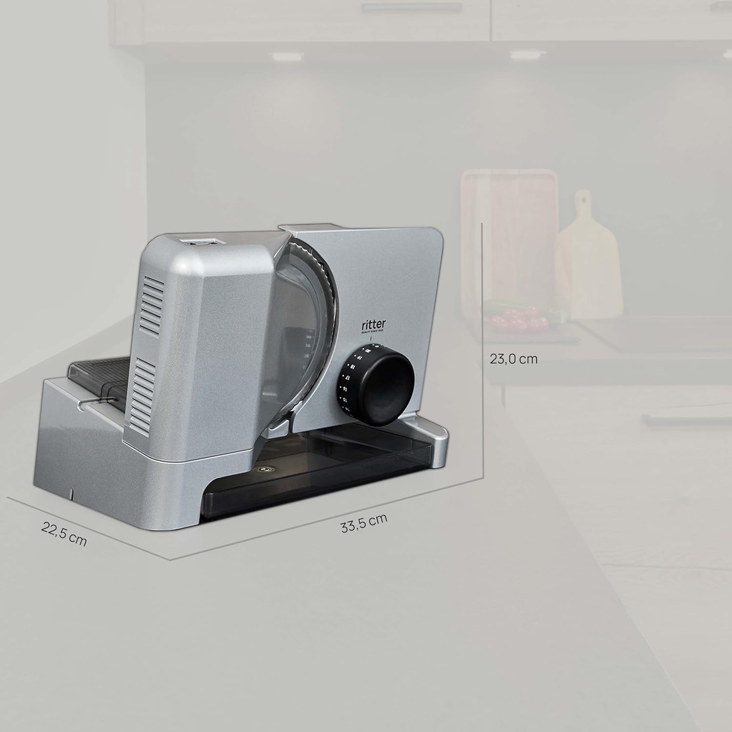 Ritter - Trancheuse universelle E16 - compacte - moteur ECO, fabrication allemande