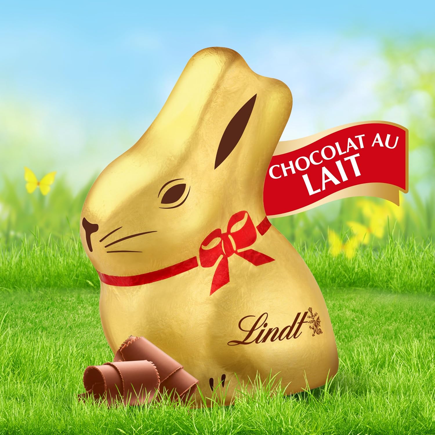Lindt - Mini moulages Lapin Or - 700g - Chocolat au lait, spécial Pâques