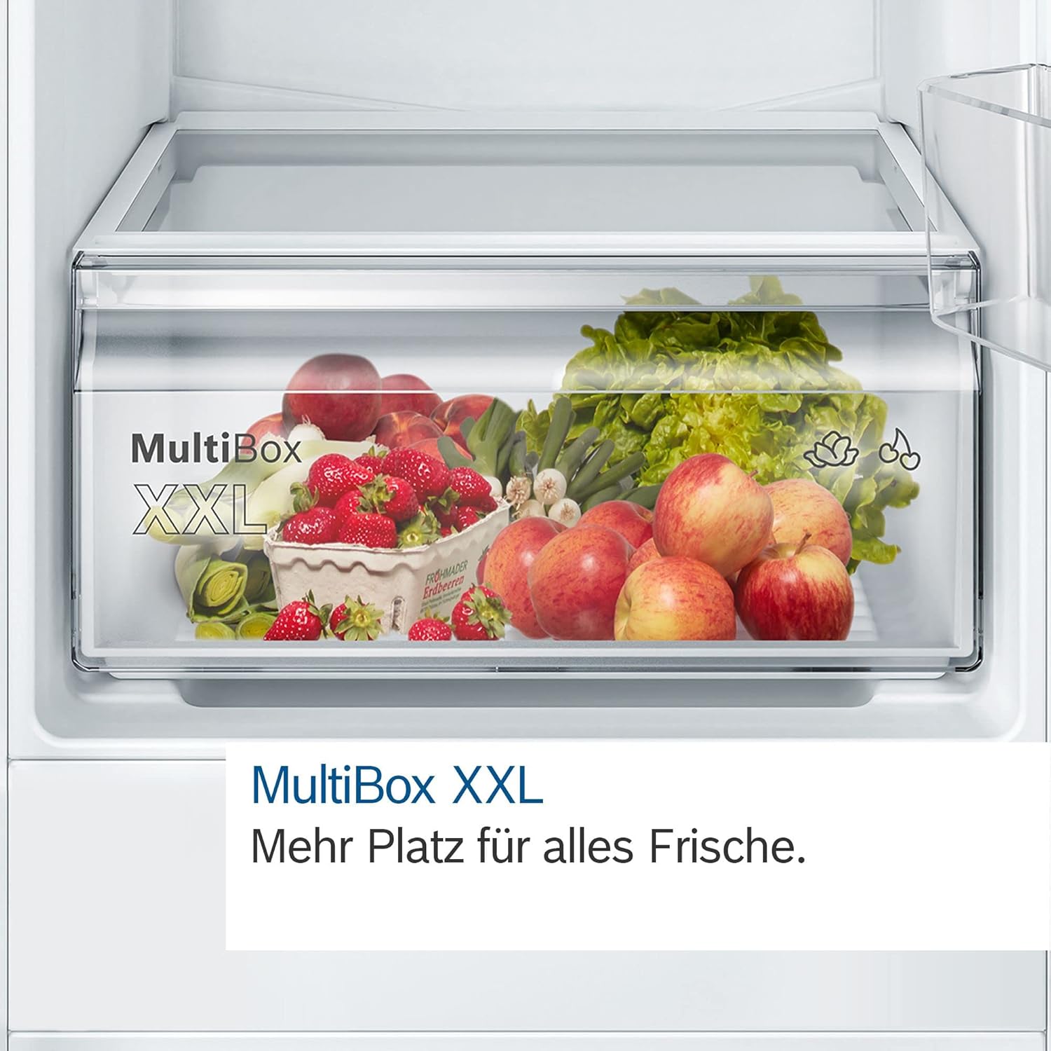 Bosch - combiné Série 2 - 305L, 60x186cm, inox argent - KGN36NLEA
