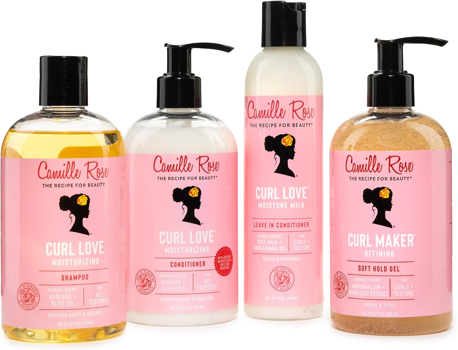 Camille Rose - Curl Love lait hydratant - 240 ml - soin cheveux bouclés
