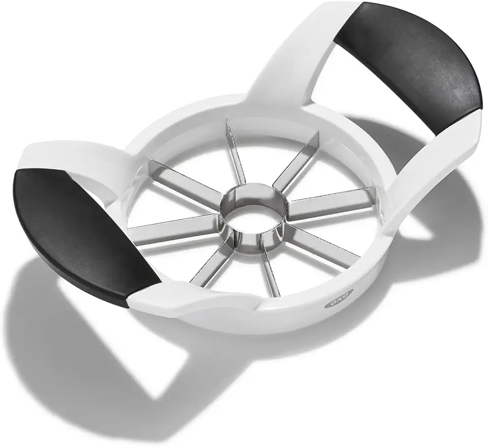 OXO - Good Grips coupe-pommes inox - trancheuse manuelle, noir/blanc