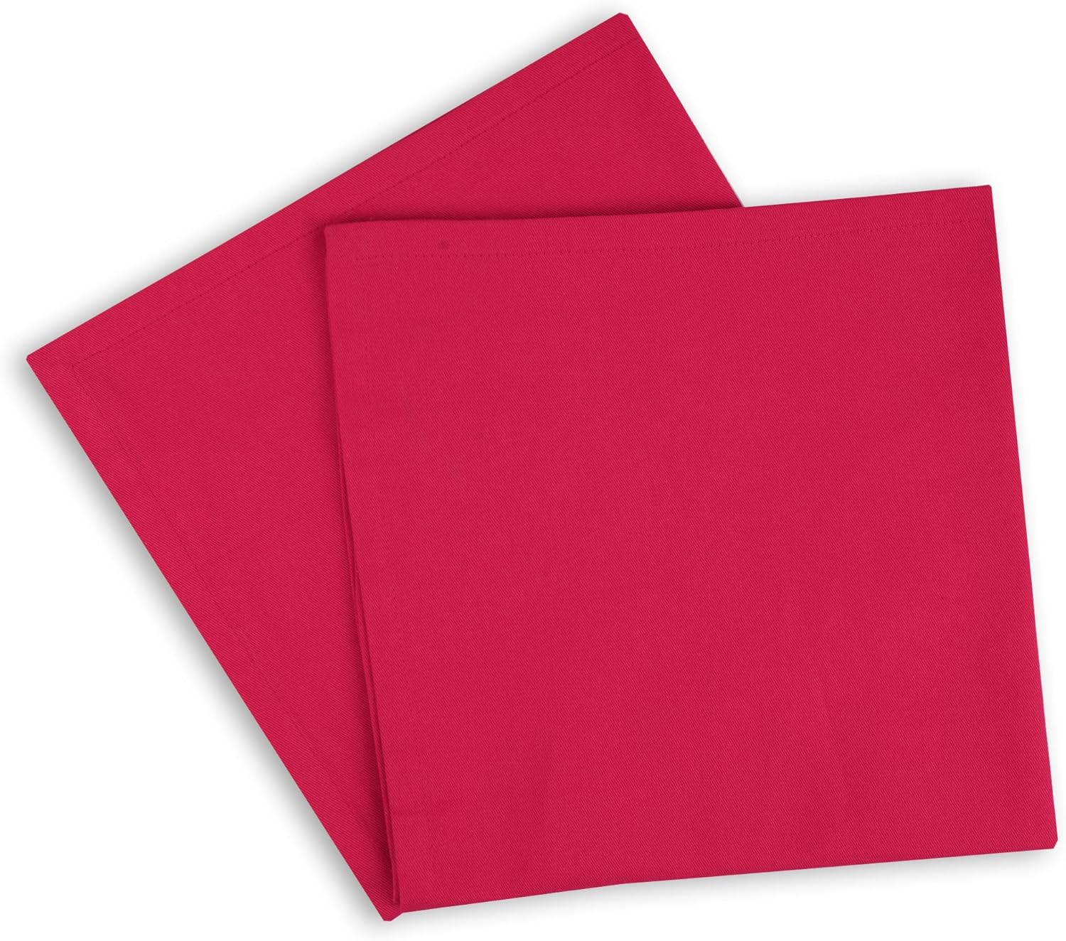 Sweet Needle - Serviettes de Table Oversize 45x45cm coton épais, lot de 12, coins arrondis