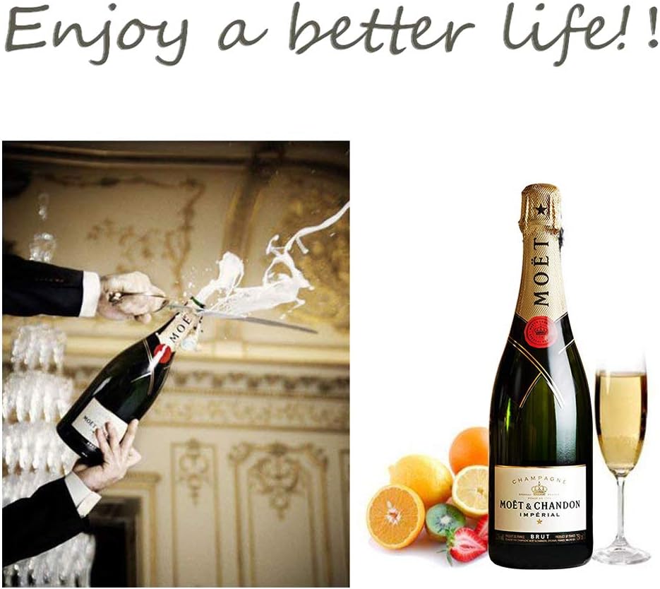 Bouchons à champagne/vin inox - lot de 3 - fermeture hermétique