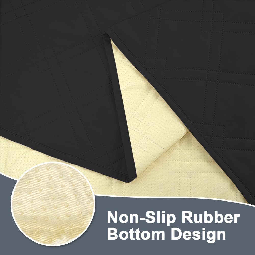 DUJUIKE - housse imperméable canapé - 132-208 cm - antidérapante, protection animaux