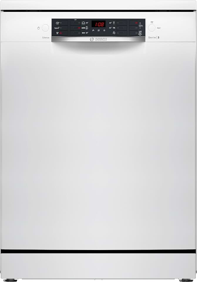 Bosch - Série 2 SMS26AW01F - lave-vaisselle 60cm, pose libre, blanc