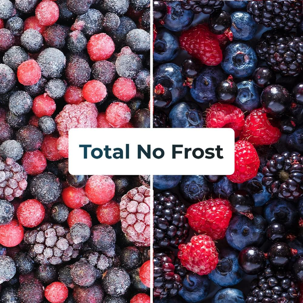 Cecotec - Bolero CoolMarket Combi 356 - 200x60cm - 356L, froid ventilé, basse conso, Total No Frost