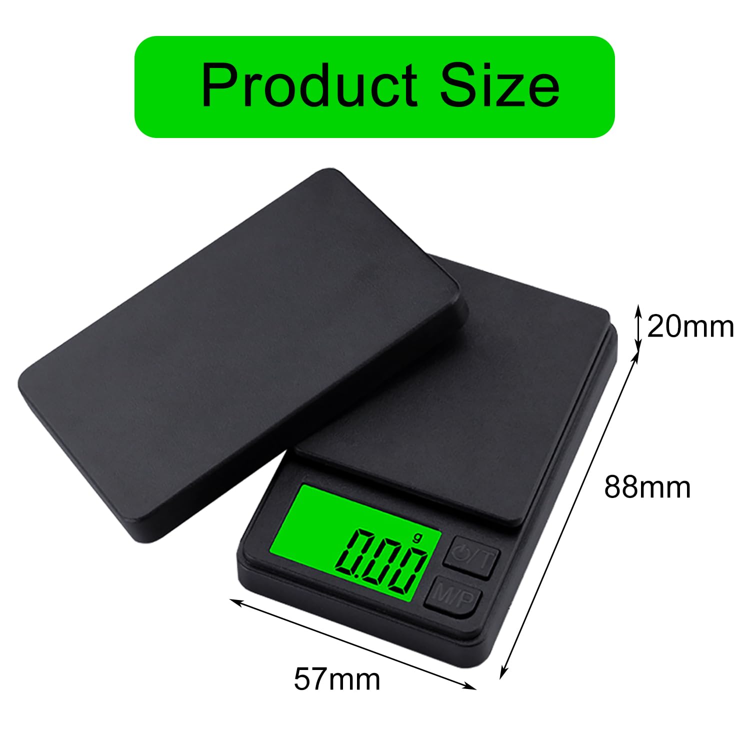 GeekerChip - Balance de cuisine numérique, 0,01-1000g, écran LCD, multifonction