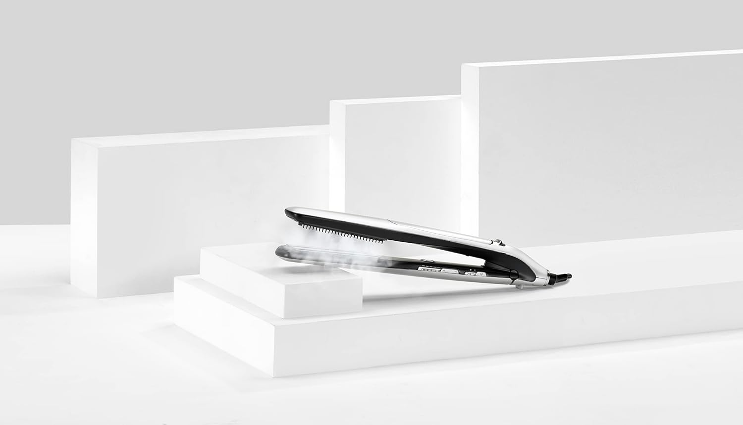 BaByliss - Lustre Steam - lisseur vapeur, 5 temp, advanced ceramics, ST595E