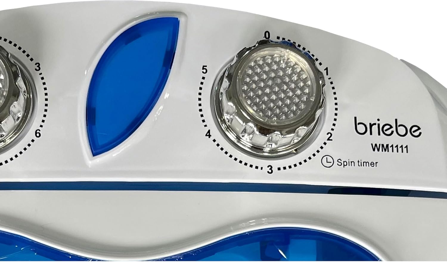 briebe - Mini Machine à Laver portable 3kg, faible conso, WM1111