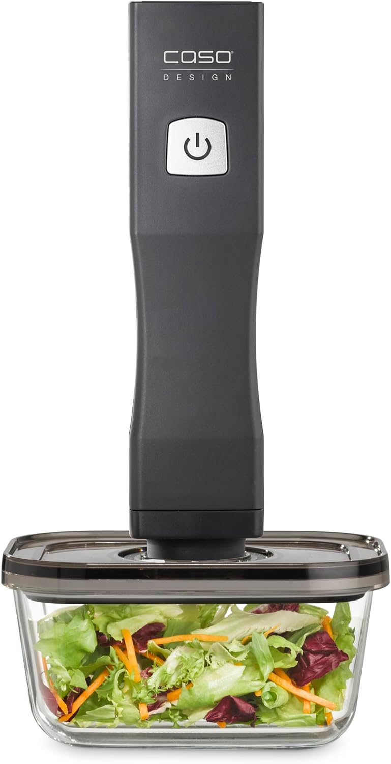 Caso – VacuBoxx Eco-Set – 3 contenants verre, résistant, lavable, vide