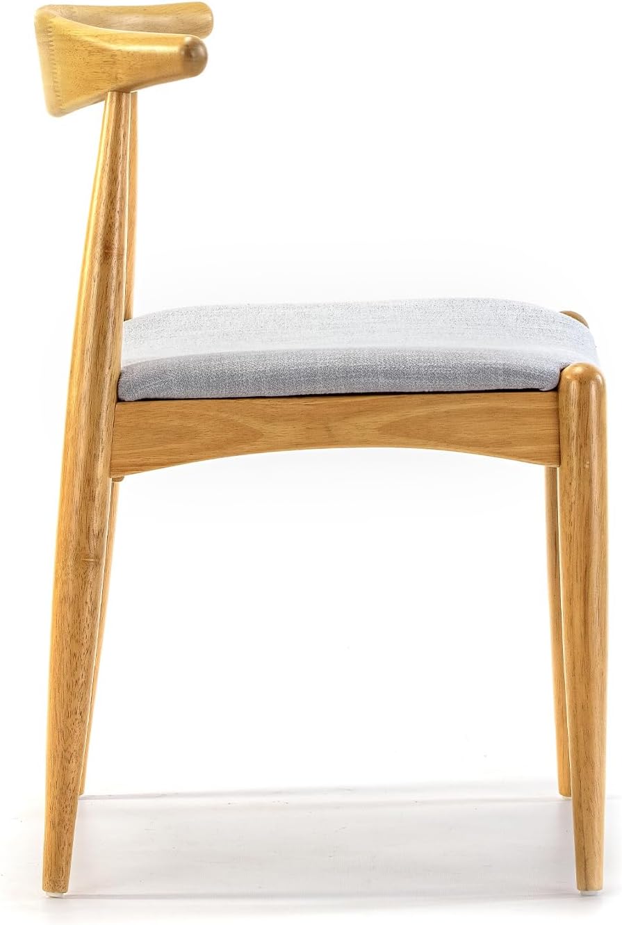 VS Venta-stock - Corzo - 52,5x50x74,5 cm - chaises bois massif chêne