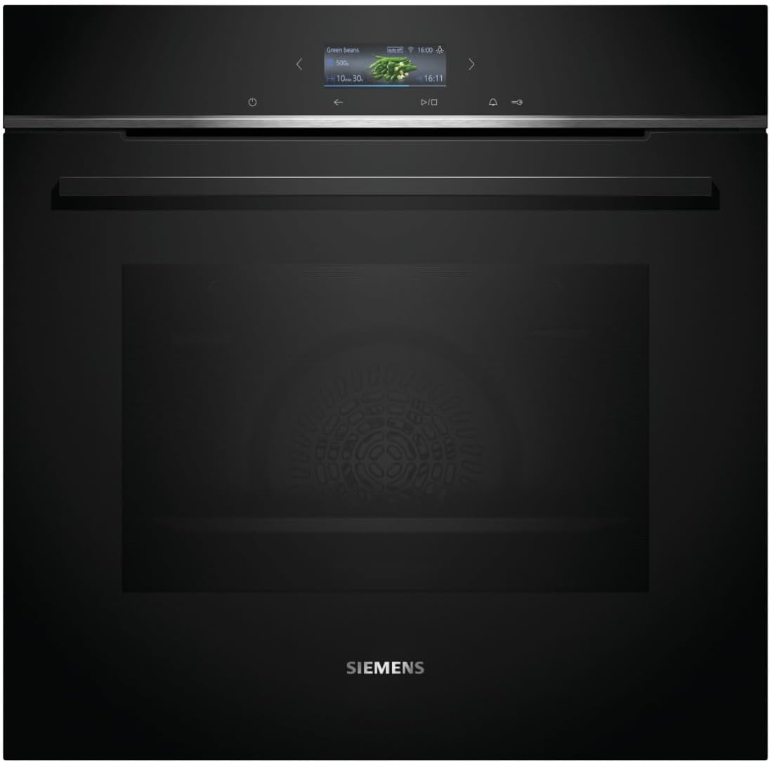 Siemens - four encastrable iQ700 - 60x60 cm - auto-nettoyage, Air Fry, écran tactile, HB734G1B1