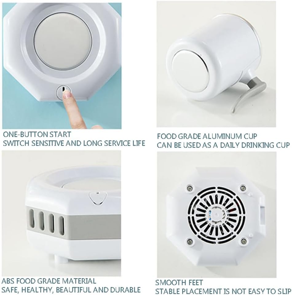 Réfrigérateur portable - refroidissement instantané - compact - branchement EU Plug