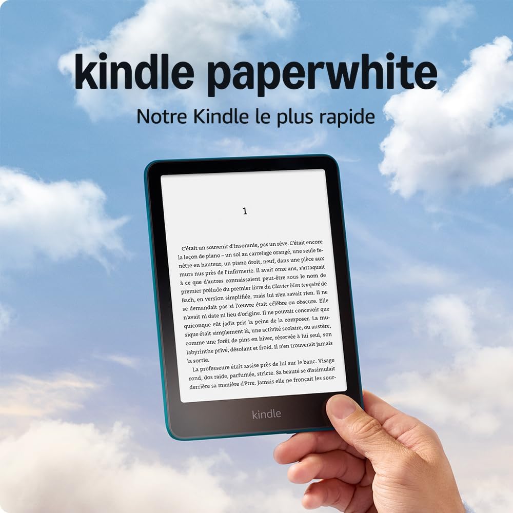 maxiidealz - Kindle Paperwhite nouvelle génération - 16 Go - écran antireflets, autonomie longue, Vert jade