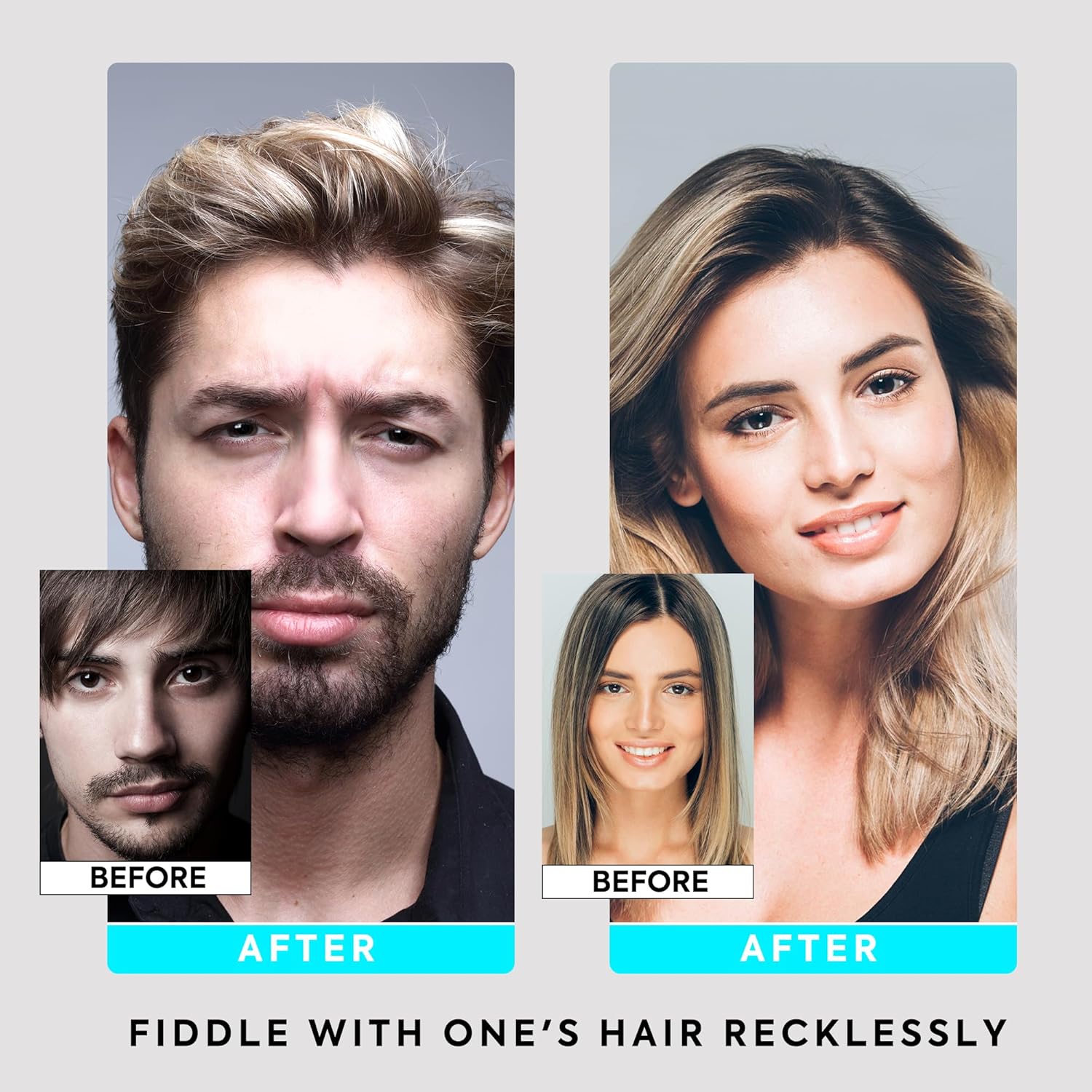 immetee - Poudre Volumisante Cheveux 2pc - volume racines, tenue longue durée