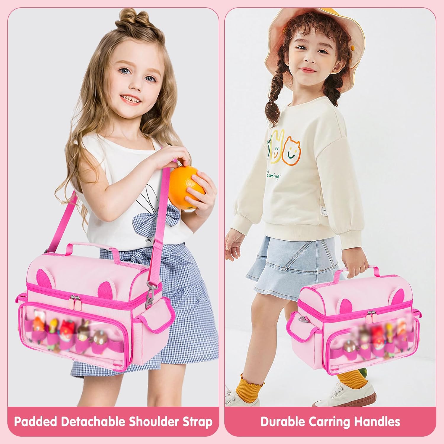 Étui de transport Toniebox 2/1 - sac rangement personnages, accessoires