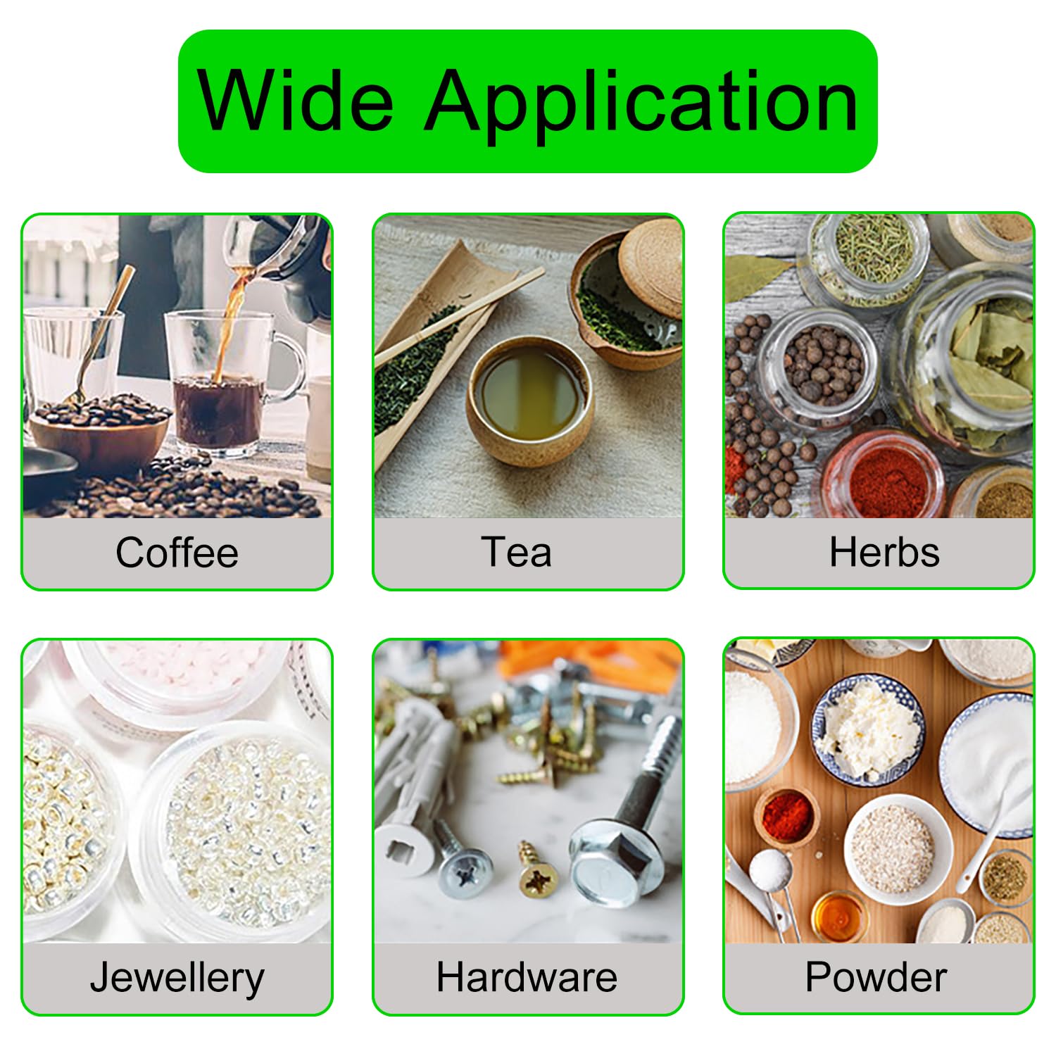 GeekerChip - Balance de cuisine numérique, 0,01-1000g, écran LCD, multifonction