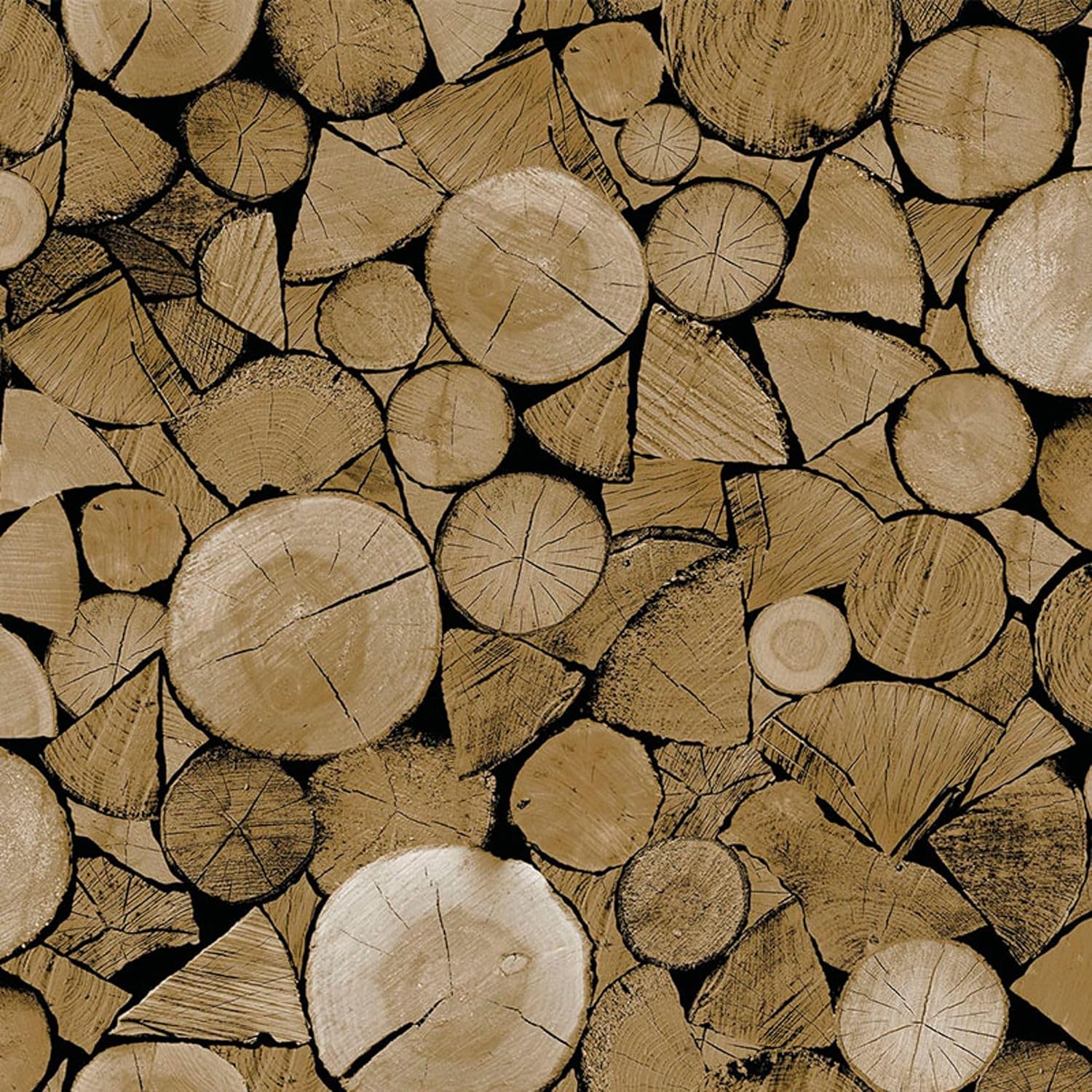 Nappe en toile cirée - rectangulaire 100x140 cm - anti-taches, imperméable, marron