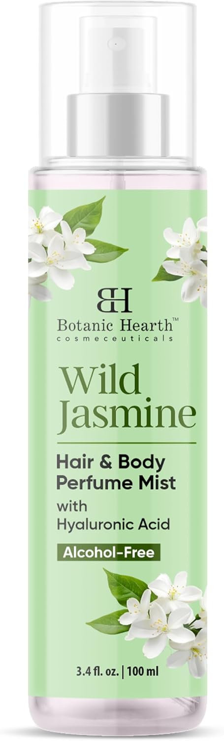 Botanic Hearth - Brume jasmin 100ml - cheveux et corps, longue durée