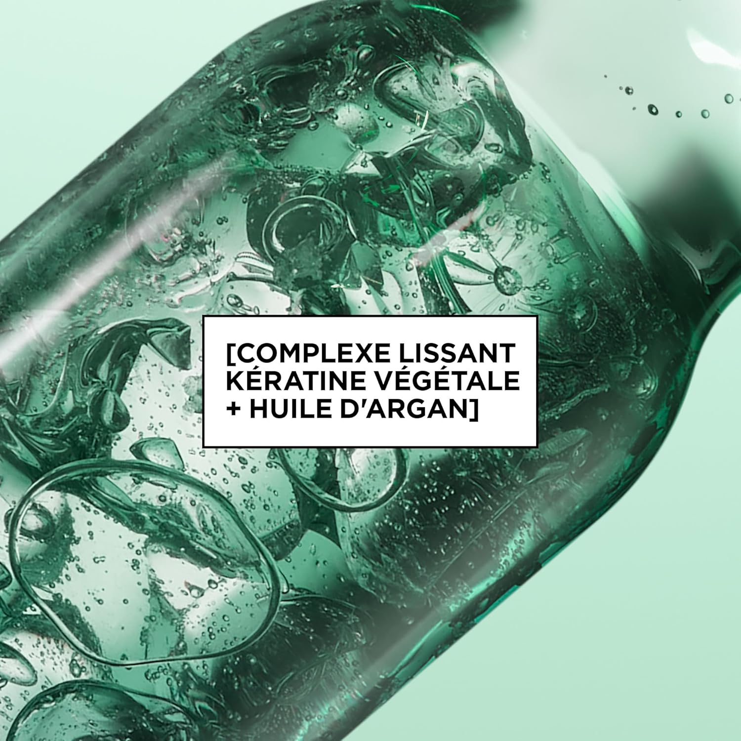 Garnier Fructis - Diamond Liss - 2 produits - Kératine, Argan, anti-frisottis