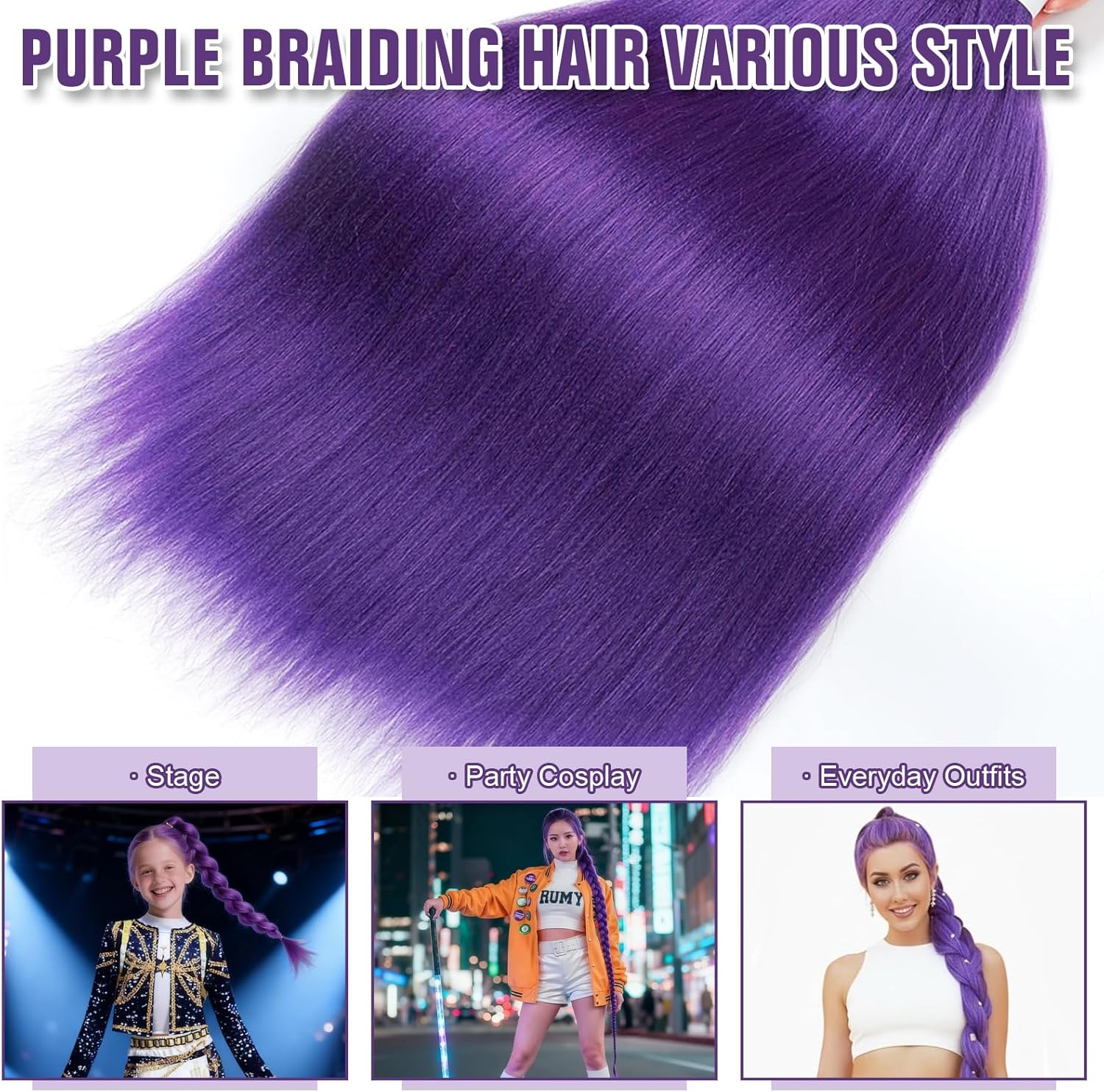 Extension Cheveux - 3 pièces, 26